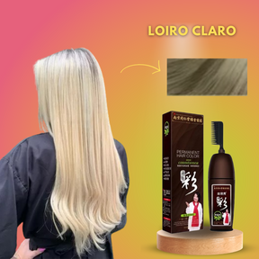 Tinta de Cabelo BellaCor+ Pente de Brinde (TODAS AS CORES)