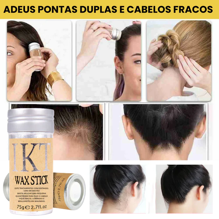 Wax Stick Bastão Anti Frizz