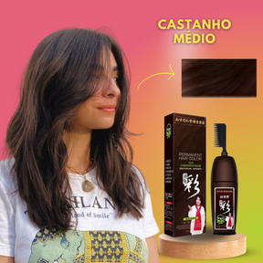 Tinta de Cabelo BellaCor+ Pente de Brinde (TODAS AS CORES)