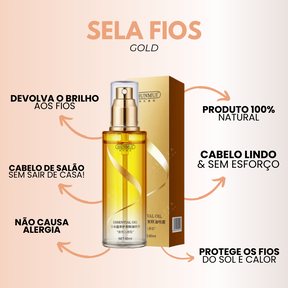 Spray Sela Gold© 10 em 1: Spray Selador Multifuncional