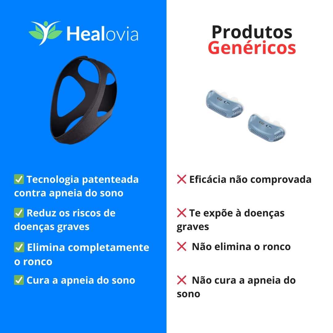 Máscara Para Apneia do Sono - Healovia